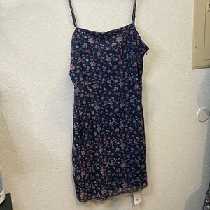 Floral Spaghetti Strap Dress
